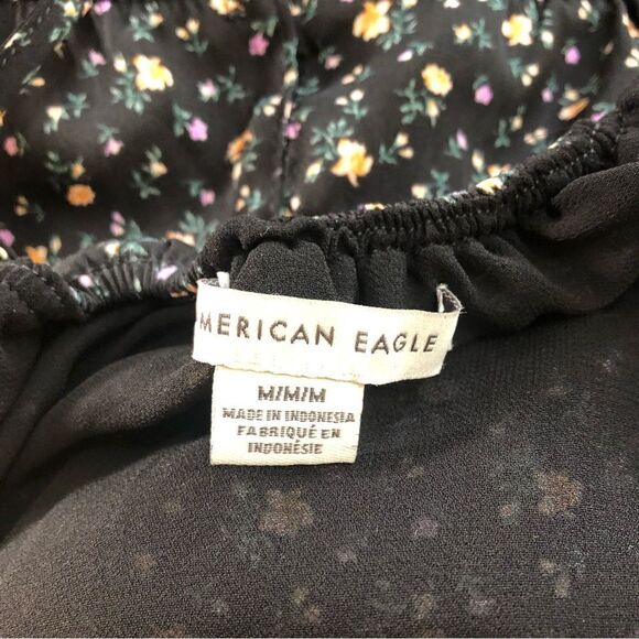 American Eagle Floral Slip Midi Dress Size M - Picture 15 of 16